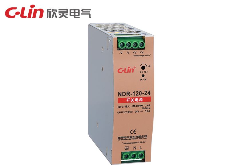 NDR-120W導軌式開關(guān)電源