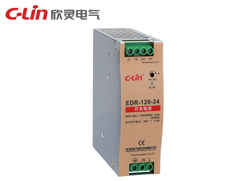 EDR-120W單組輸出導(dǎo)軌開關(guān)電源