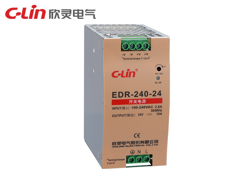 EDR-240W單組輸出導(dǎo)軌開關(guān)電源